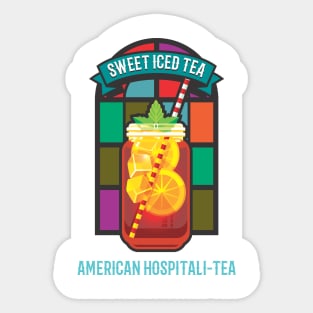 Sweet Iced Tea American Hospitality 2.0 | Nostalgia Sticker